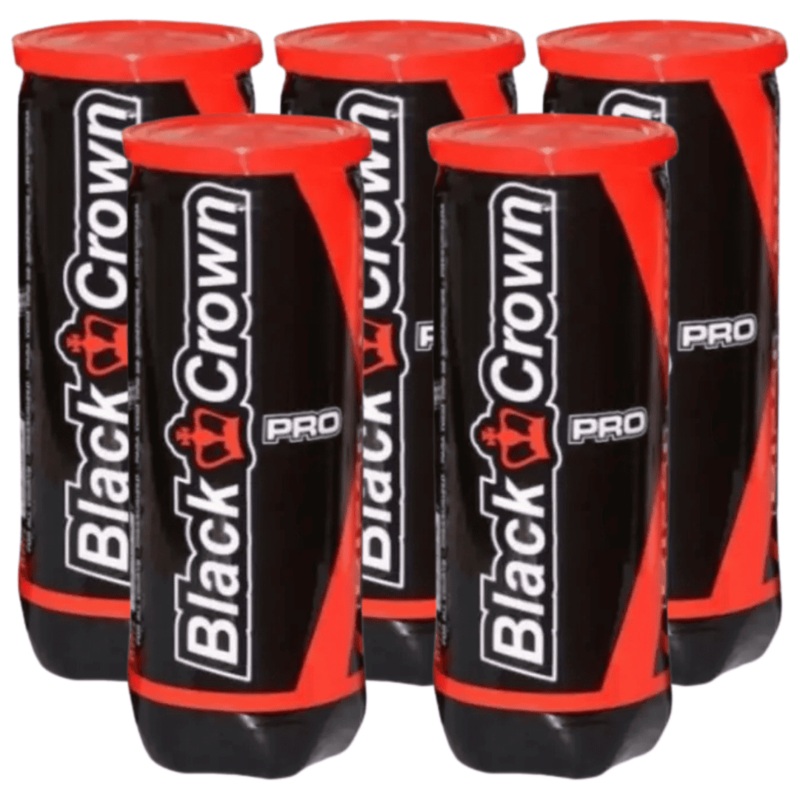 5 cans of Black Crown Pro Balls