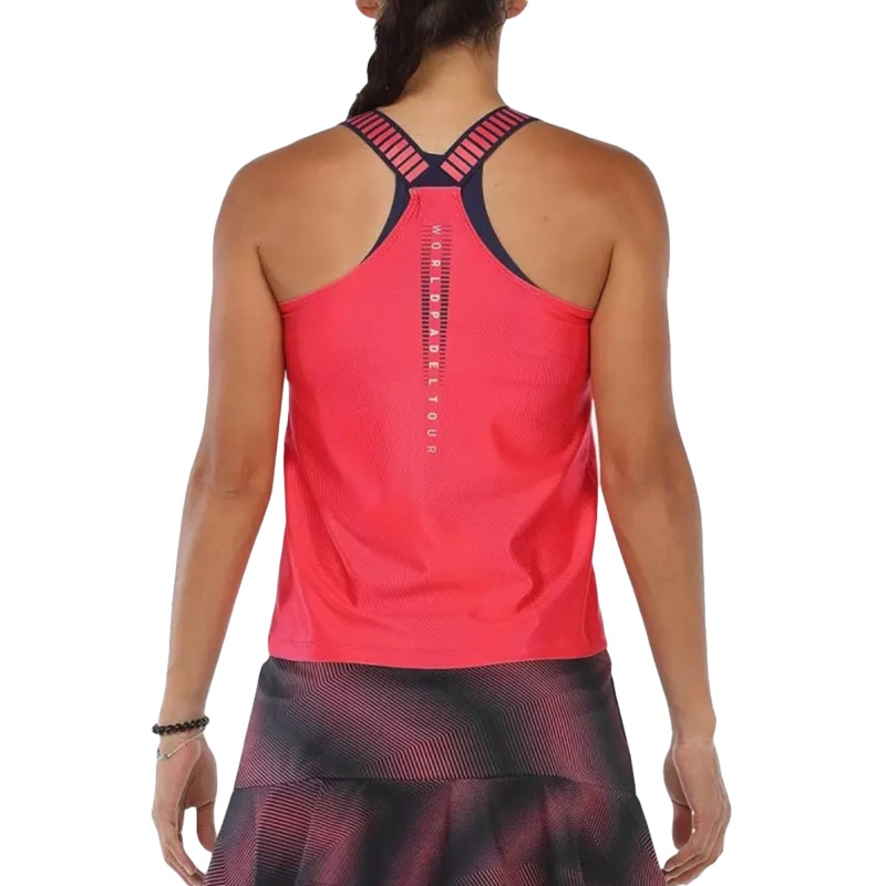 Bullpadel WPT Rufran Red Tank Top