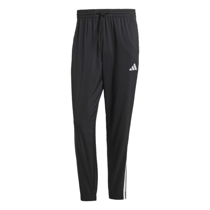Essentials 3 Stripes Woven Training Pants Men – Black