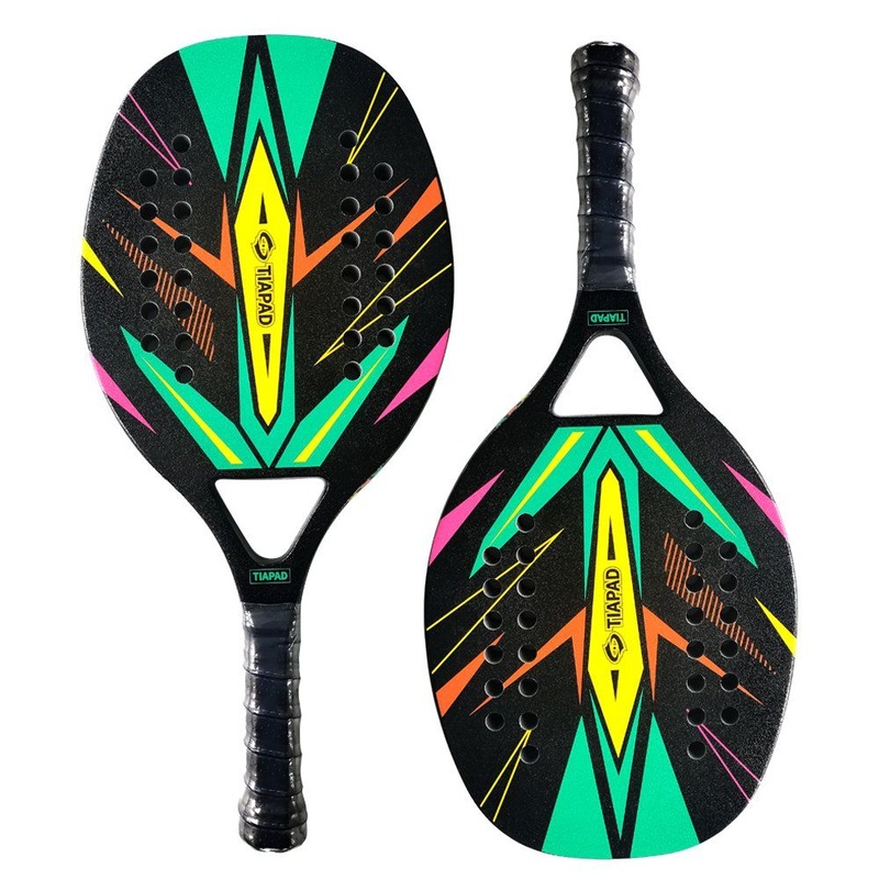 Hot Sale Logo Custom Carbon Fiber Raqueta De Padel Beach Tennis Racket