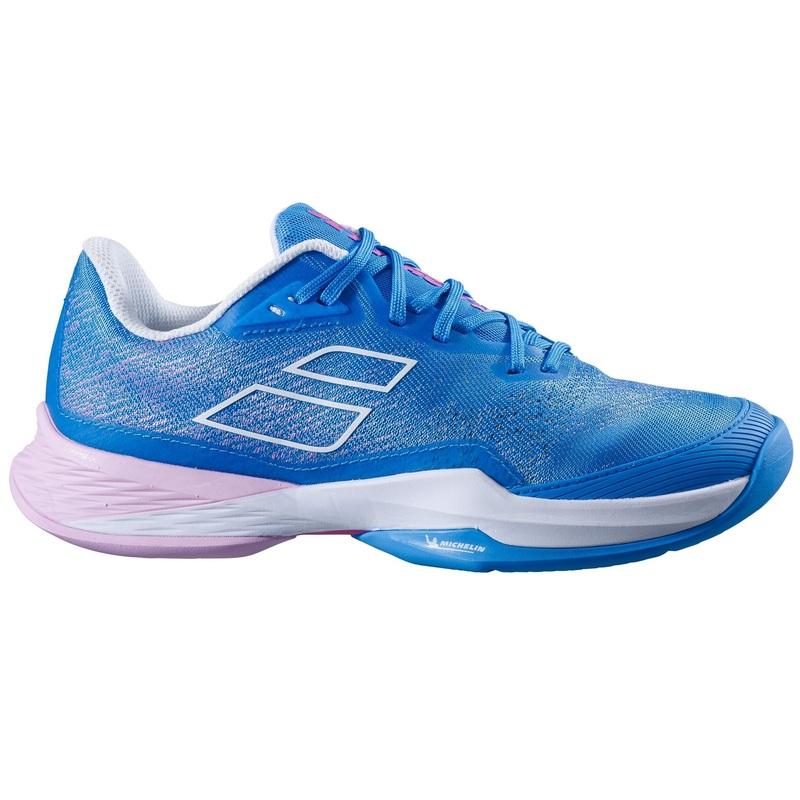 Babolat Womens Jet Mach III Sand Grass Tennis Shoes – French Blue