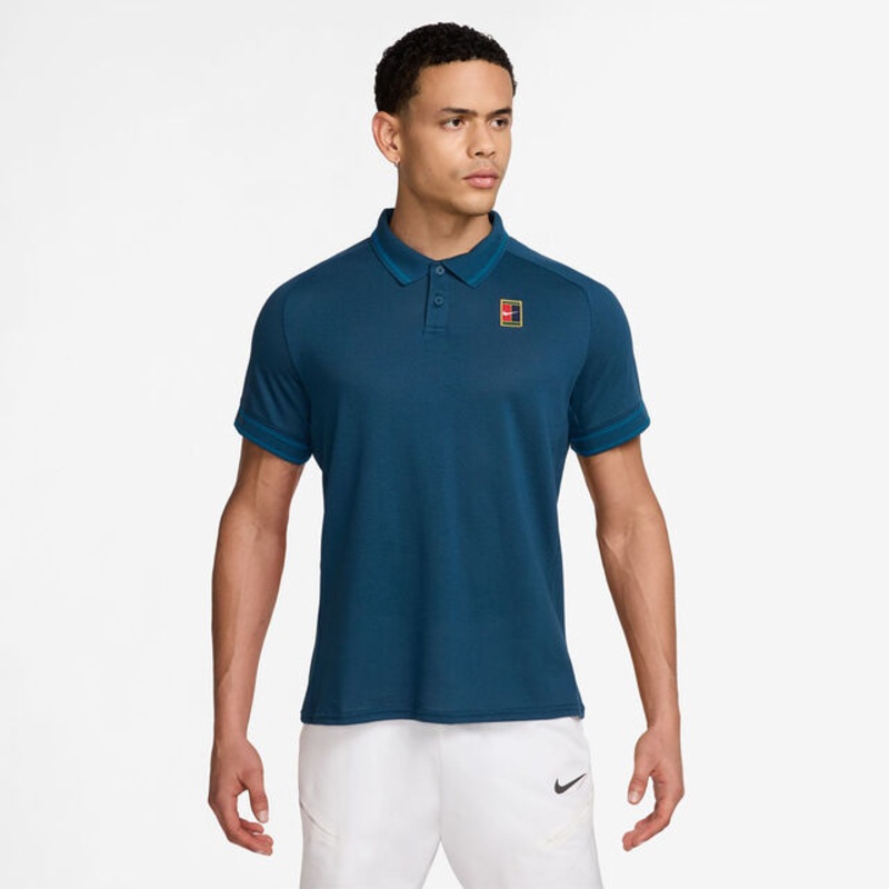 Court Heritage Polo Men – Blue Grey, Green
