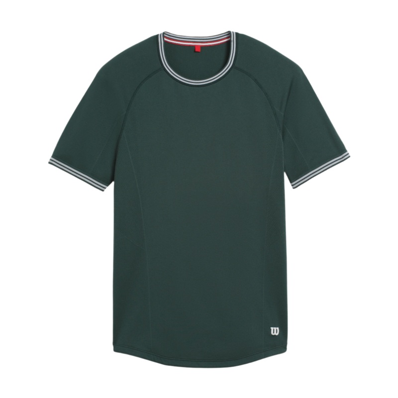 Wilson Court Performance Crew T-Shirt Men – Sycamore Green