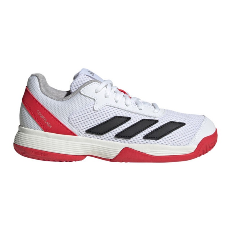 Courtflash All Court Shoe Kids – White, Red