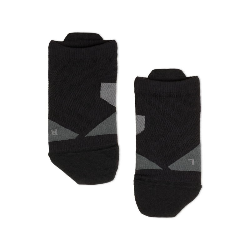 On Low Socks Men – Black/Shadow