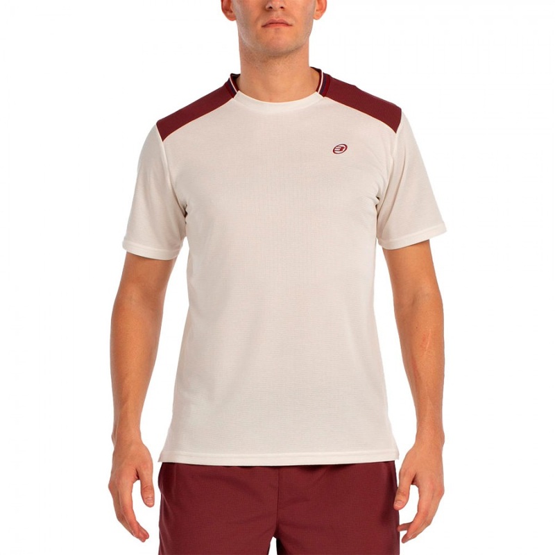 T-SHIRT BULLPADEL ACRUX Ecru|S|M|L|XL