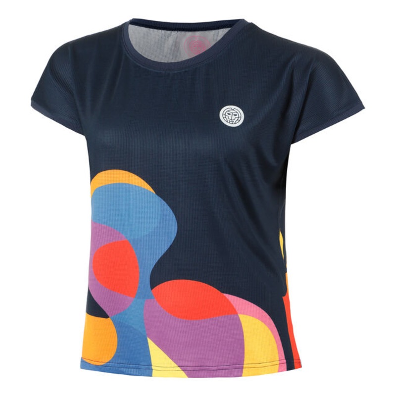 Twiggy T-Shirt Women – Dark Blue, Multicoloured