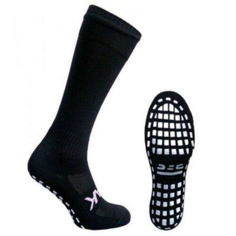 Atak Sports Shox Full Length Grip Socks-Black