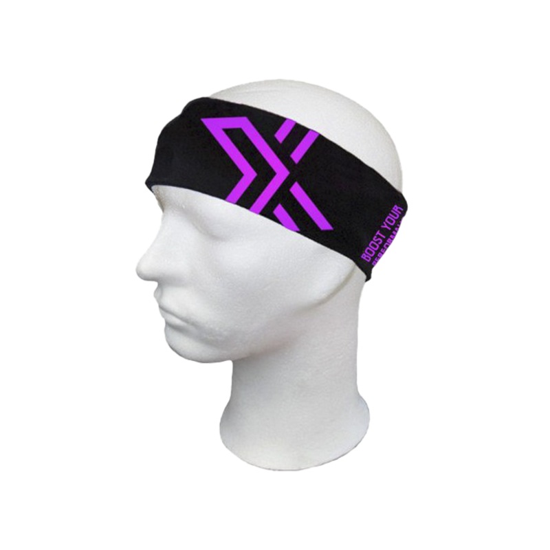 Diadema Oxdog Brillante Negro/Rosa