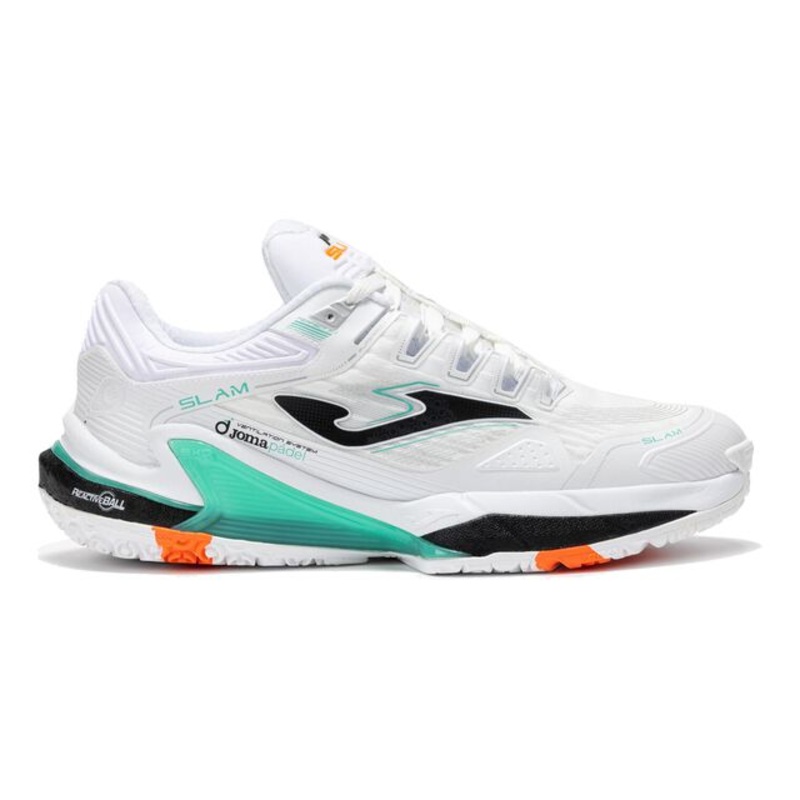 Slam Padel Shoe Men – White, Black