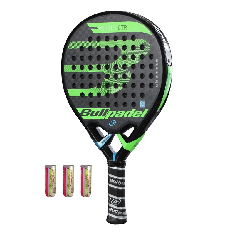 Bullpadel VERTEX-2 CONTROL + PREMIUM PRO (9-pack)