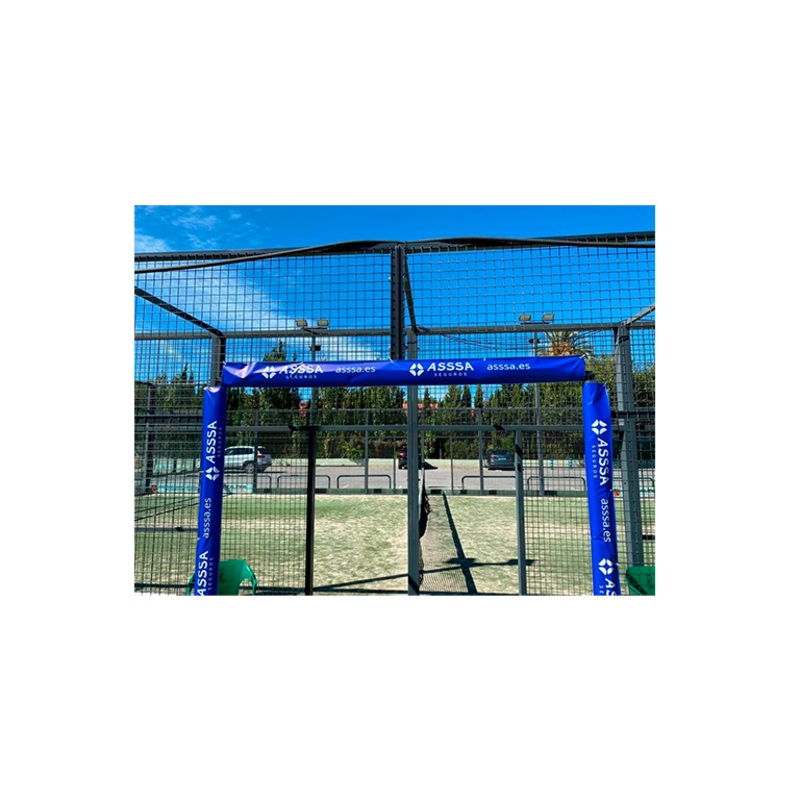 Proteccin Personalizada Entrada Pista de Pdel