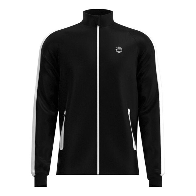 Protected Leafs Training Jacket Men – Black, White