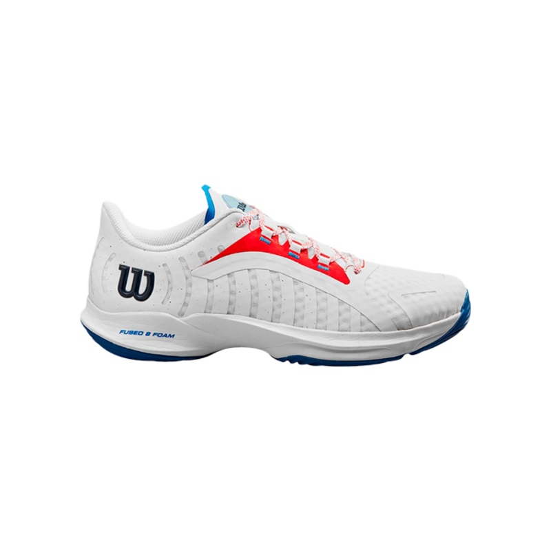 Zapatillas Wilson Hurakn Pro White/Wilson Red/D V Blue
