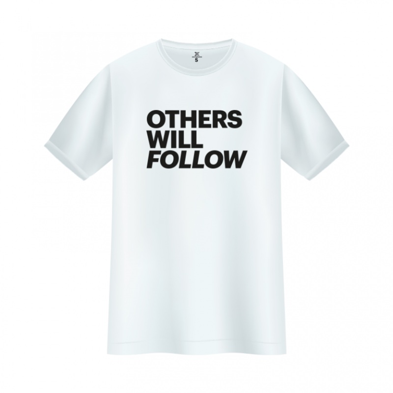 Camiseta Oxdog algodn Others will follow blanca