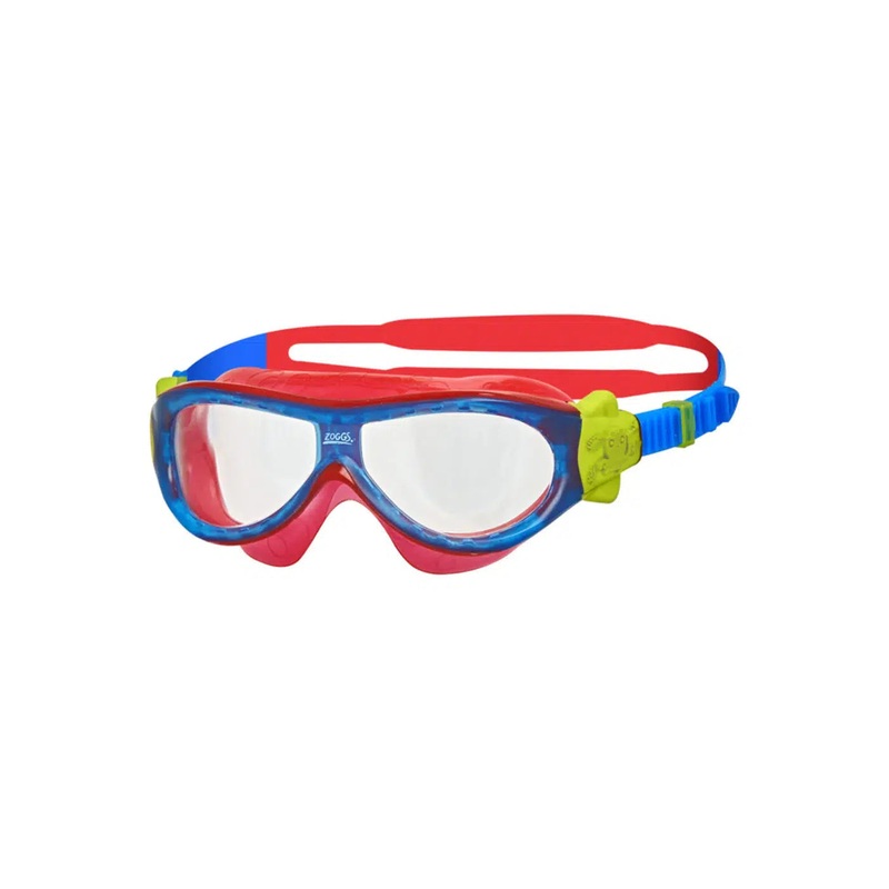 Zoggs Phantom Kids Mask (0 – 6 Years) – Blue/Red