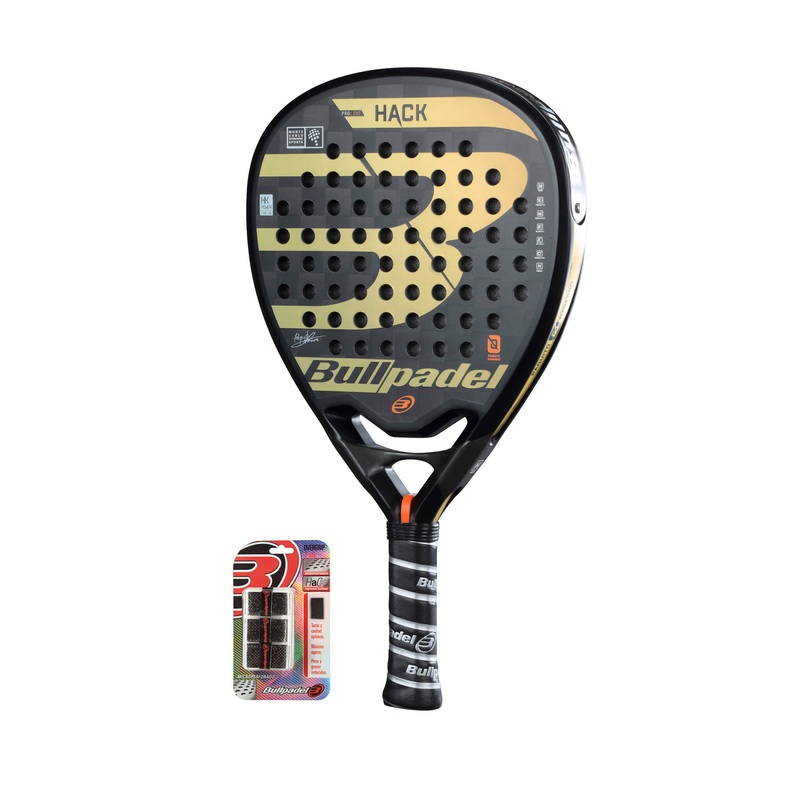 Bullpadel HACK + 3-pack Overgrip p kpet
