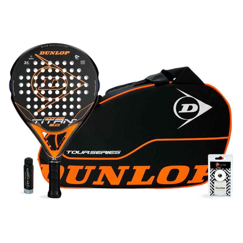 DUNLOP TITAN 2.0 ORANGE  + TOUR SERIES ORANGE PACK