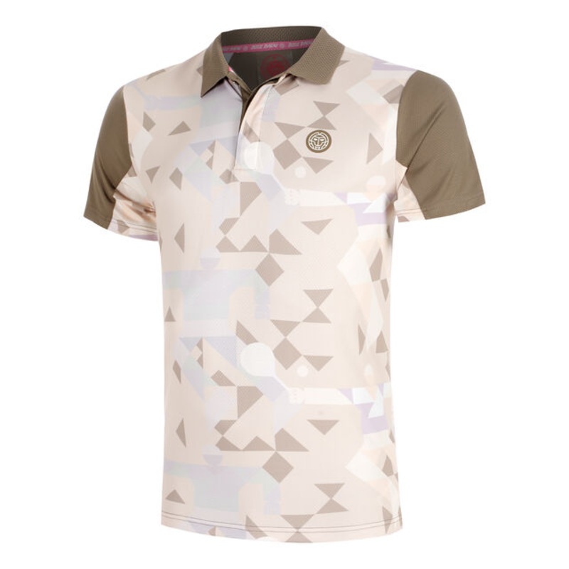 Paris 2025 Polo Men – Beige, Brown