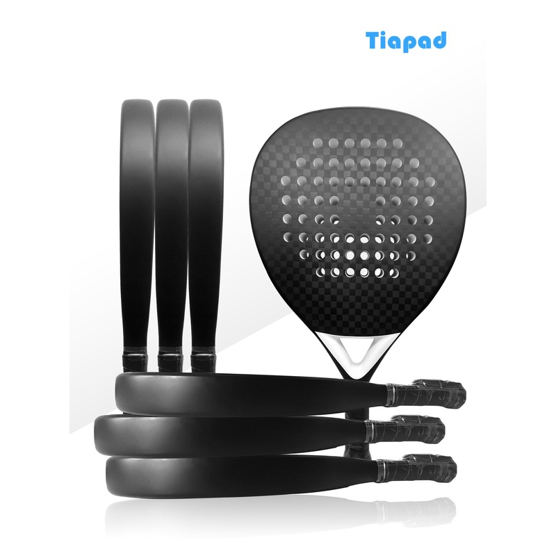 Professional Match Quality 38mm Carbon Fiber Padel Tennis Racket Custom