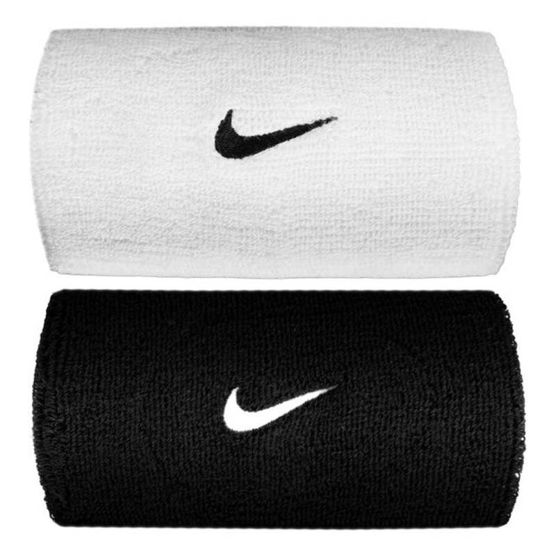 Swoosh Classic Doublewide Wristband Unisex – black, black