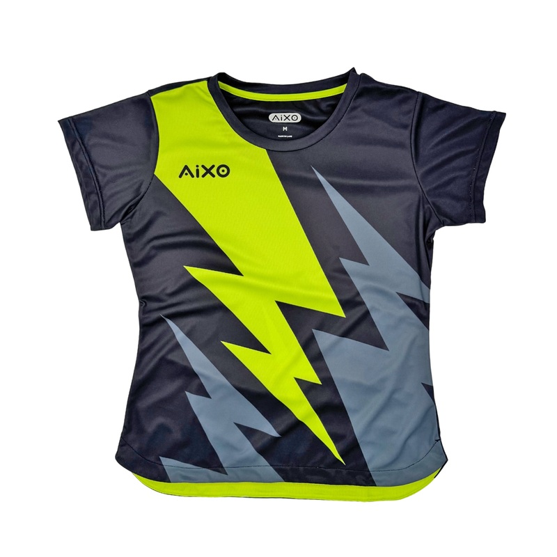 Aixo Bolt 3 Womens T Shirt – Black