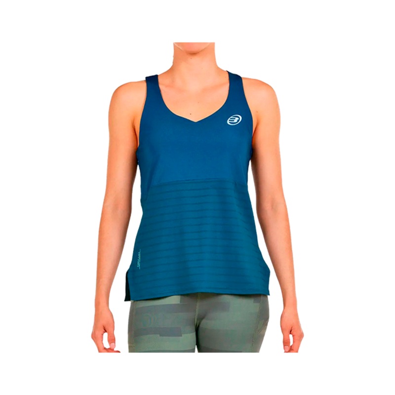 Camiseta Bullpadel Oza Mujer Azul