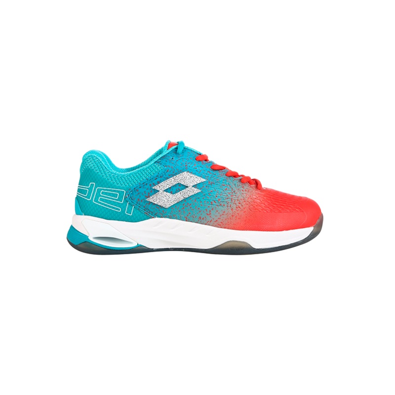 Zapatillas Lotto Superrapida 100 azul/rojas
