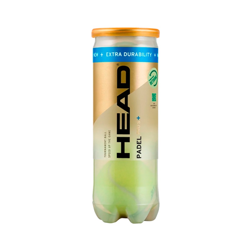 Bote de Pelotas HEAD Padel Pro S+ 2024/2025