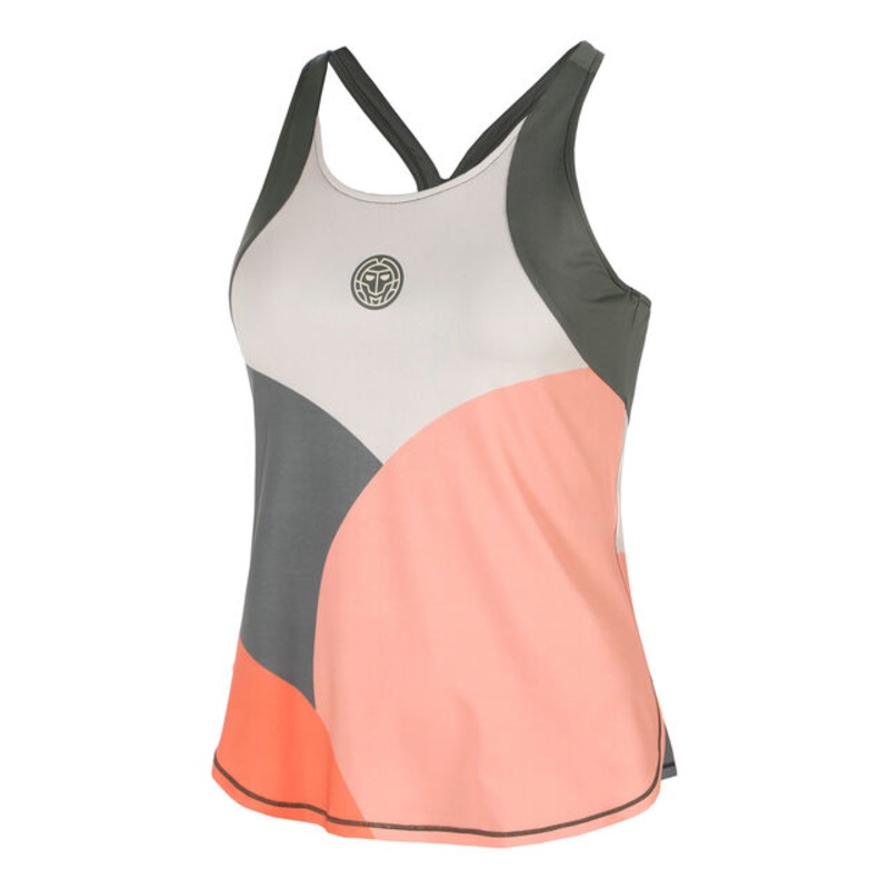 Bubble Tank Top Women – Grey, Coral