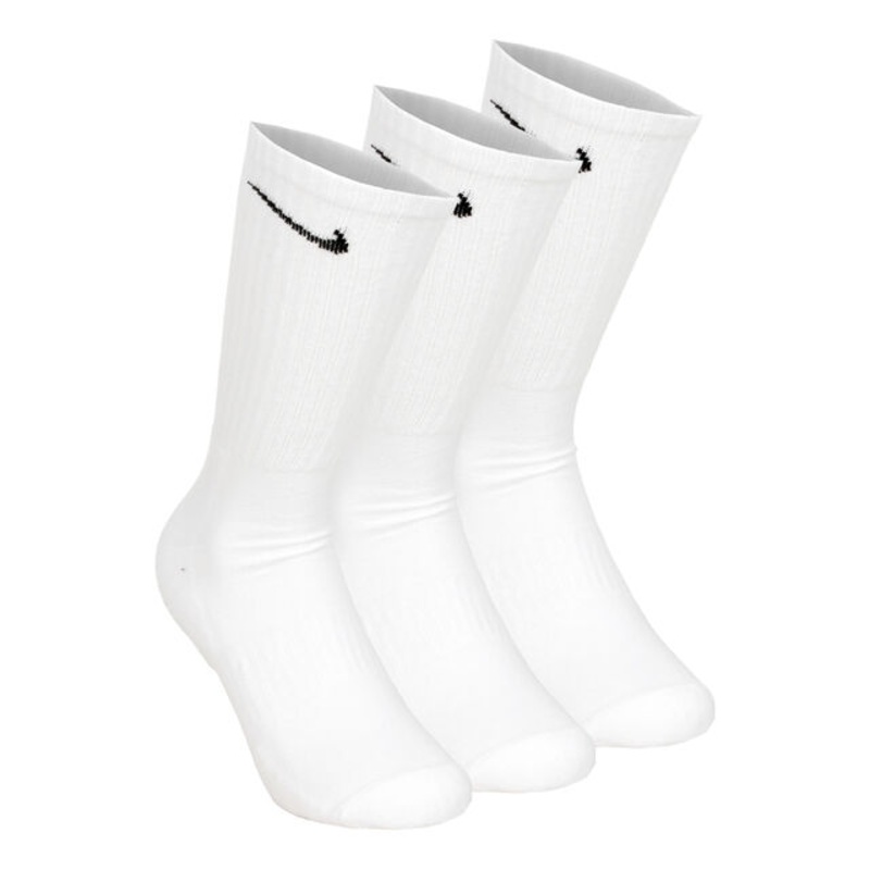 Everyday Cush Crew Sports Socks 3 Pack – White, Black