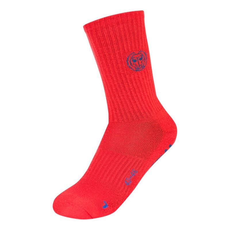 Tamio Tech Crew Sports Socks 3 Pack – Red, Dark Blue