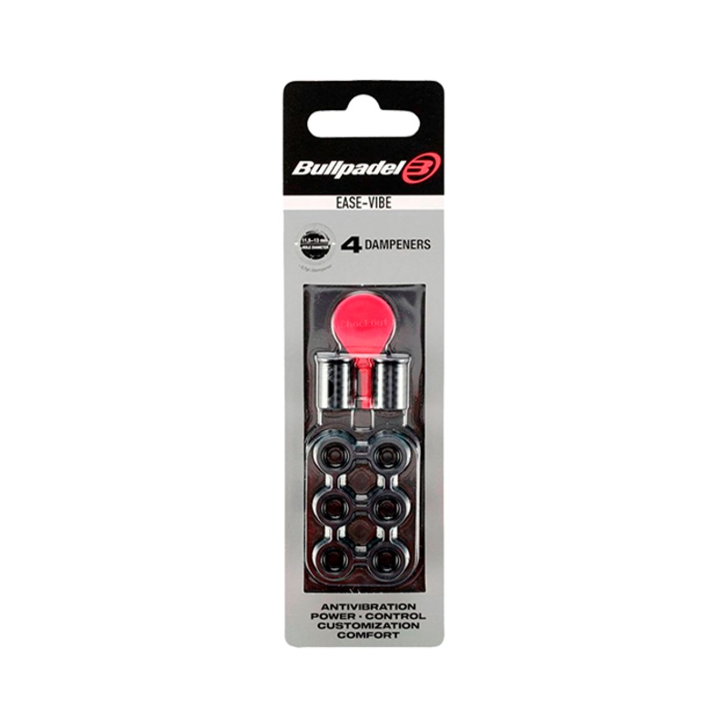 Antivibrador Bullpadel Ease Vibe Negro 2025