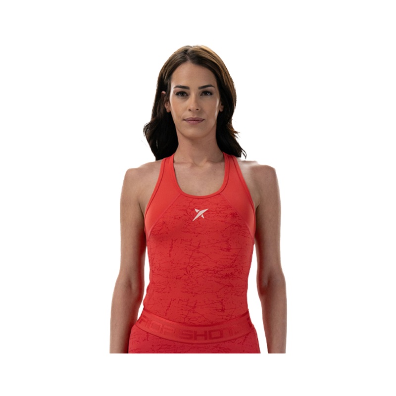 Camiseta Drop Shot Cayane Roja
