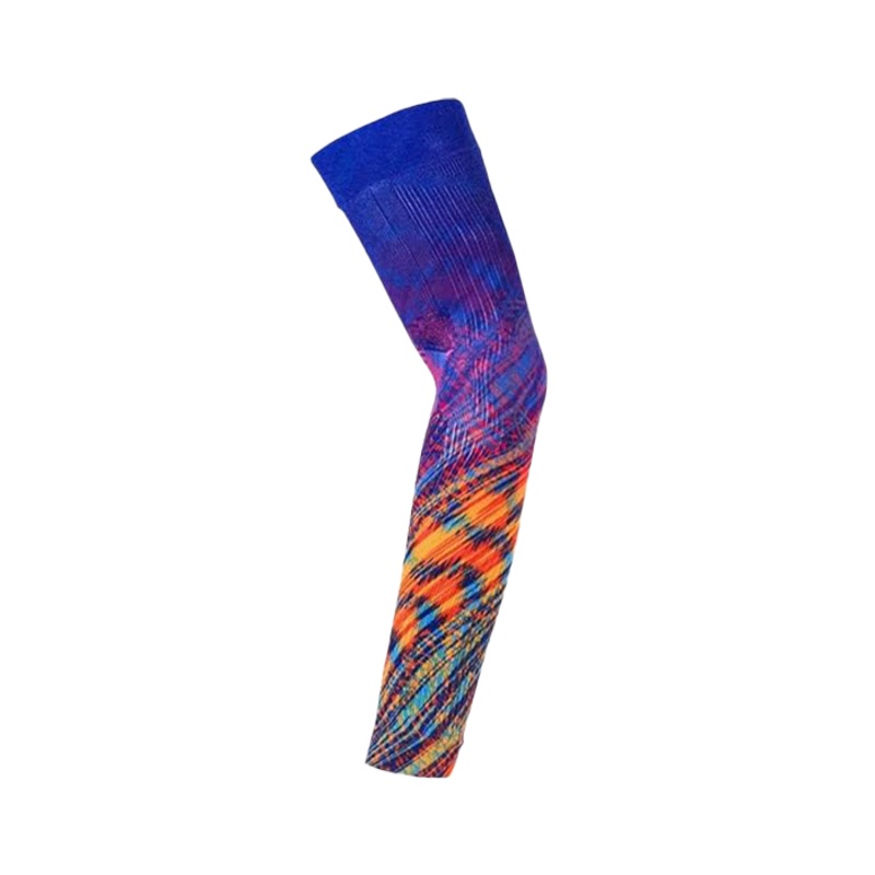 Manga de Compresion Floky Rio Orange/Blue