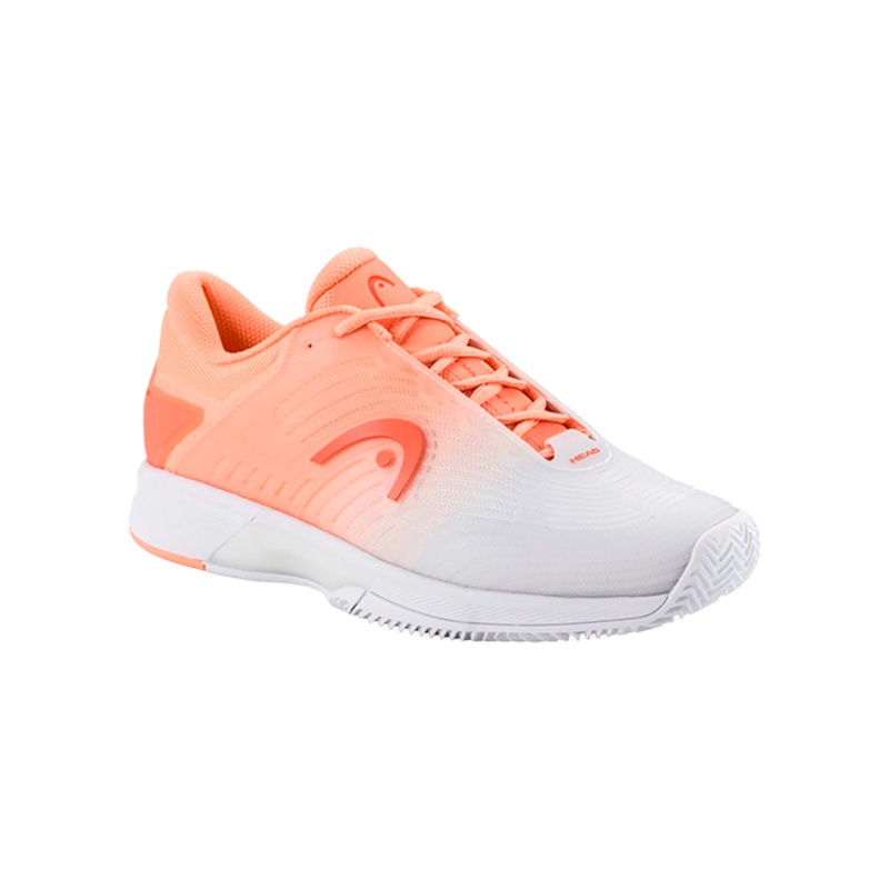 Zapatillas HEAD Revolt Pro 4.5 Clay Woman Coral/White 2025