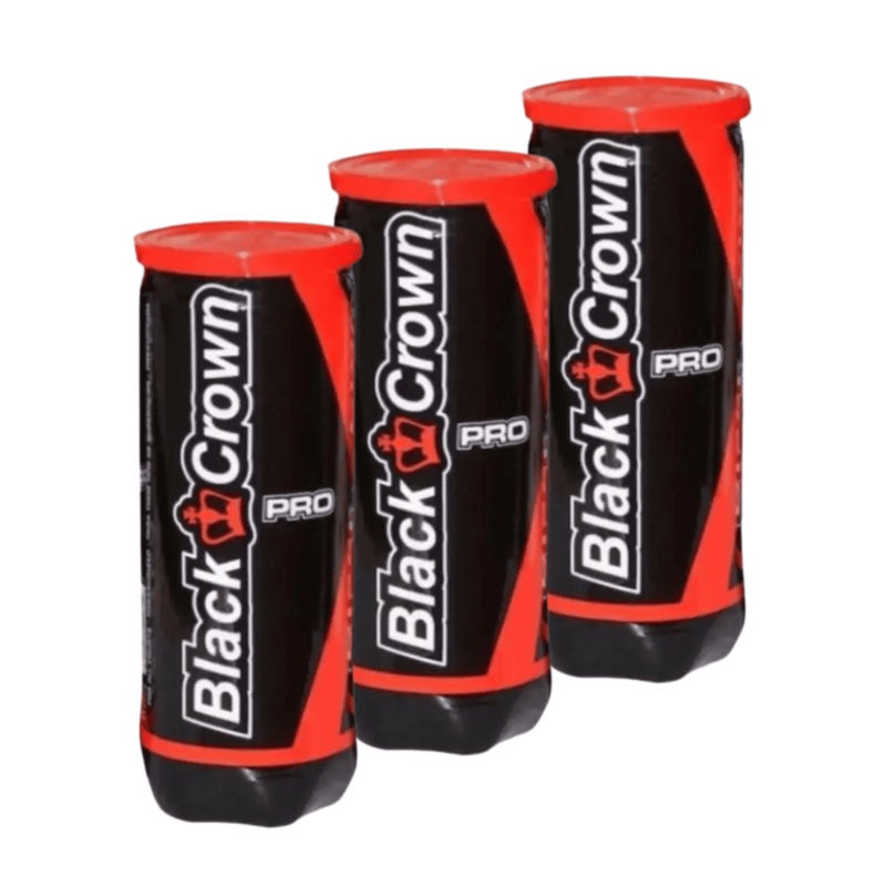 3 cans of Black Crown Pro Balls