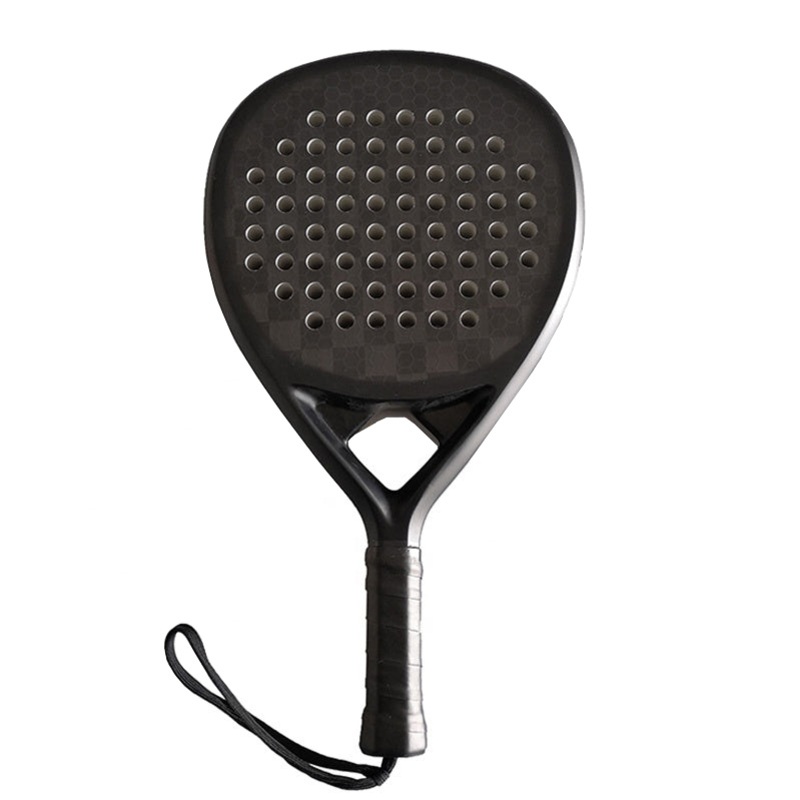 Best Sells Tennis Paddle Racket Padel Carbon Fiber Surface Withdiamond Shape Pop Paddle Rackets