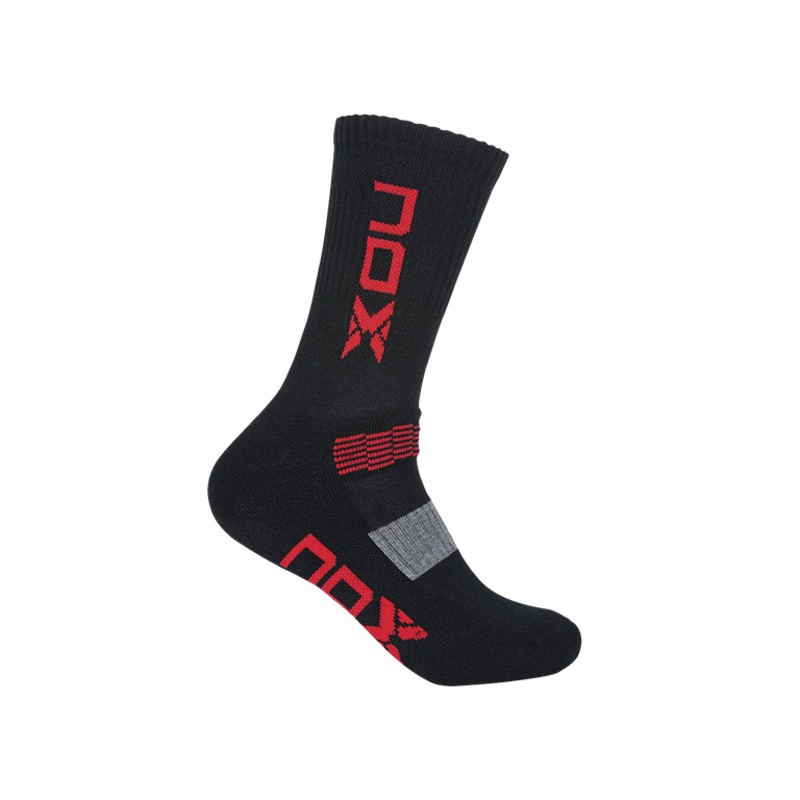 Calcetines NOX Serie Pro Negro/Rojo