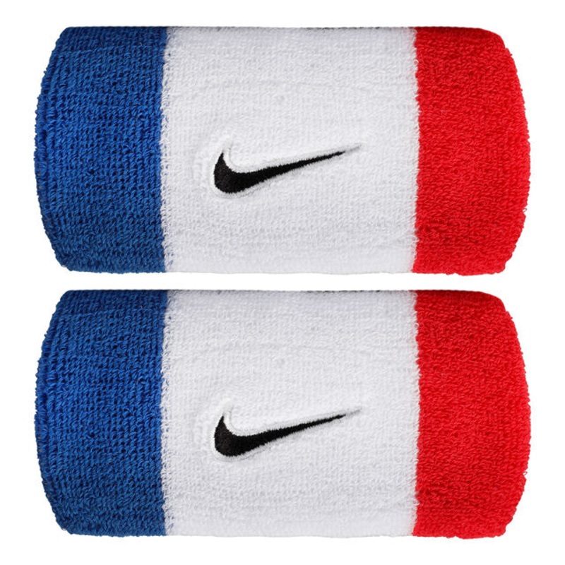 Swoosh Classic Doublewide Wristband Unisex – blue, red