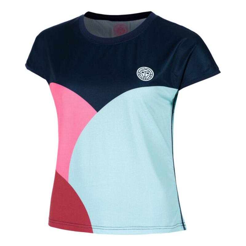 Bubble T-Shirt Women – Dark Blue, Turquoise