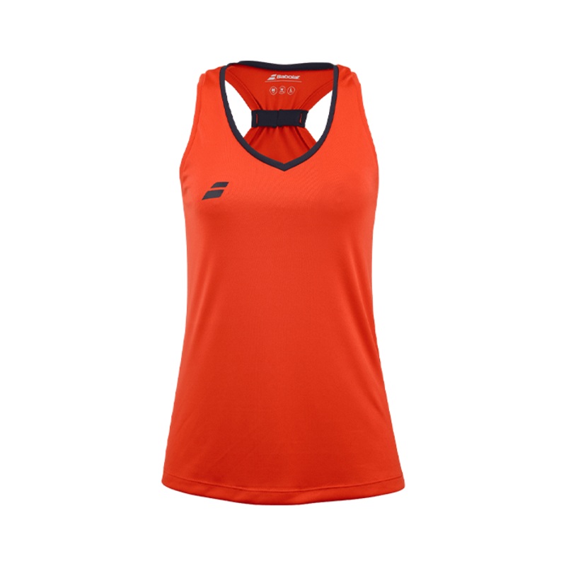 Camiseta Babolat Play Tank Top Women Naranja