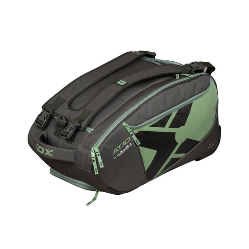 AT10 Competition Padel Racket Bag-Black,Olive