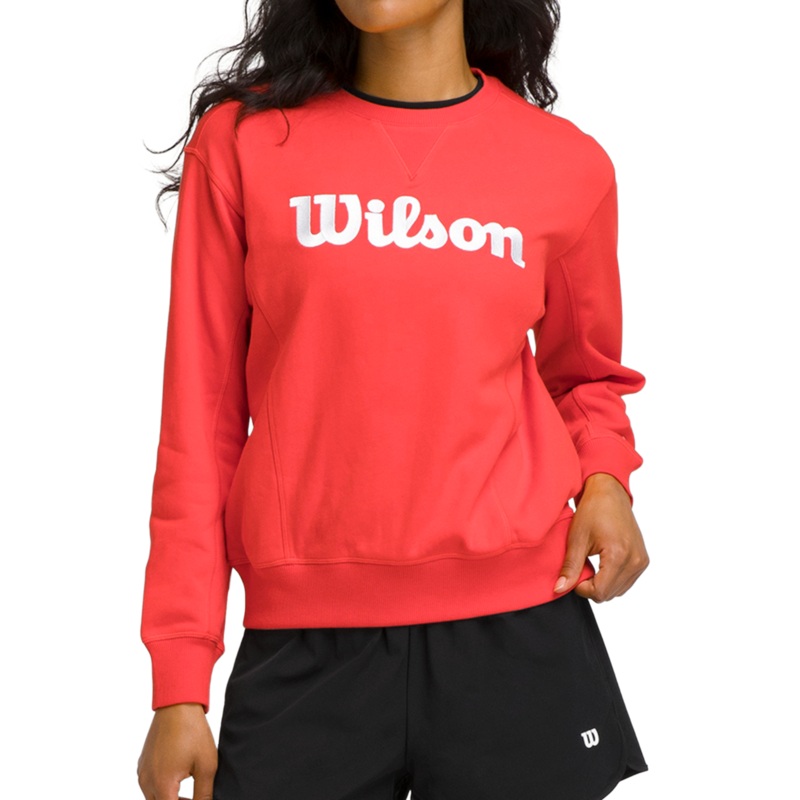 Wilson Team Crewneck T-Shirt Women – Infrared