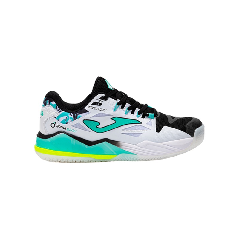 Zapatillas Joma Spin Men 2542 White Turquoise 2025