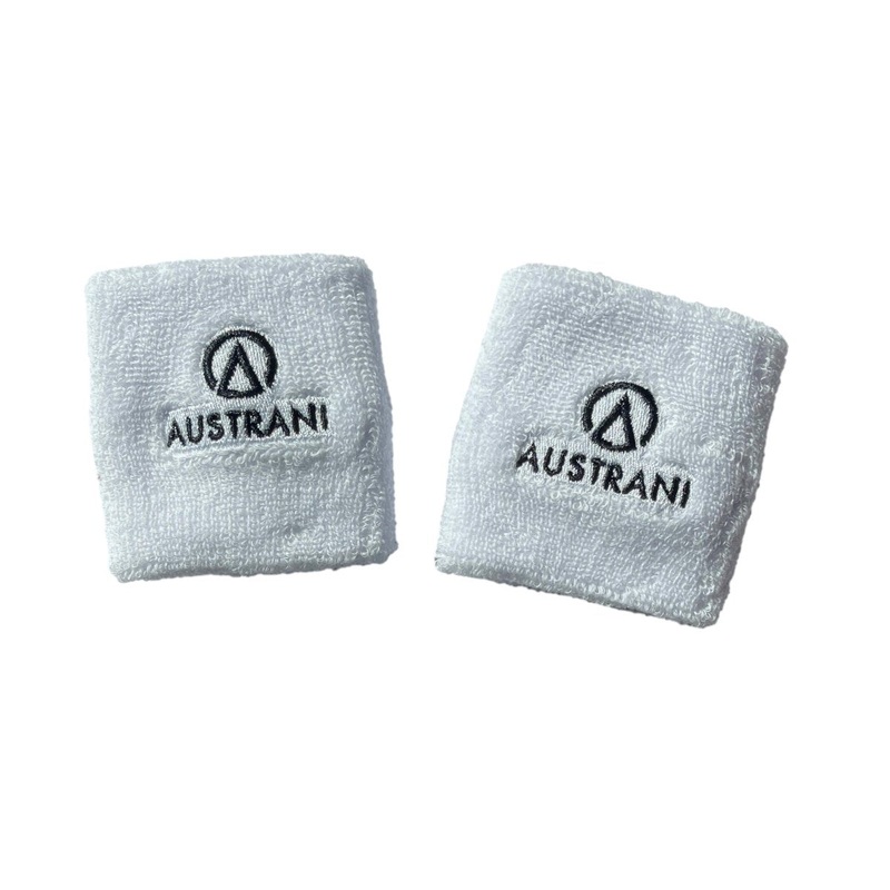 Austrani Wristbands|White|Black