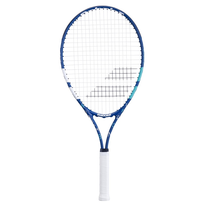 Babolat Junior 25 Wimbledon Tennis Racket – Strung – White