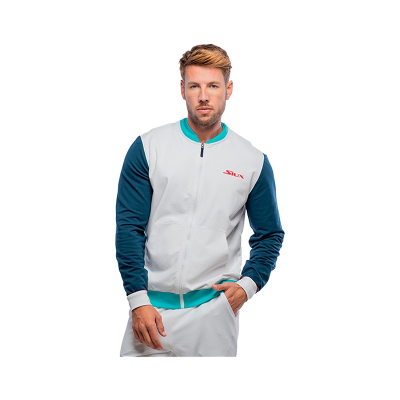 Chaqueta Siux Diablo Sanyo Blanco/Turquesa