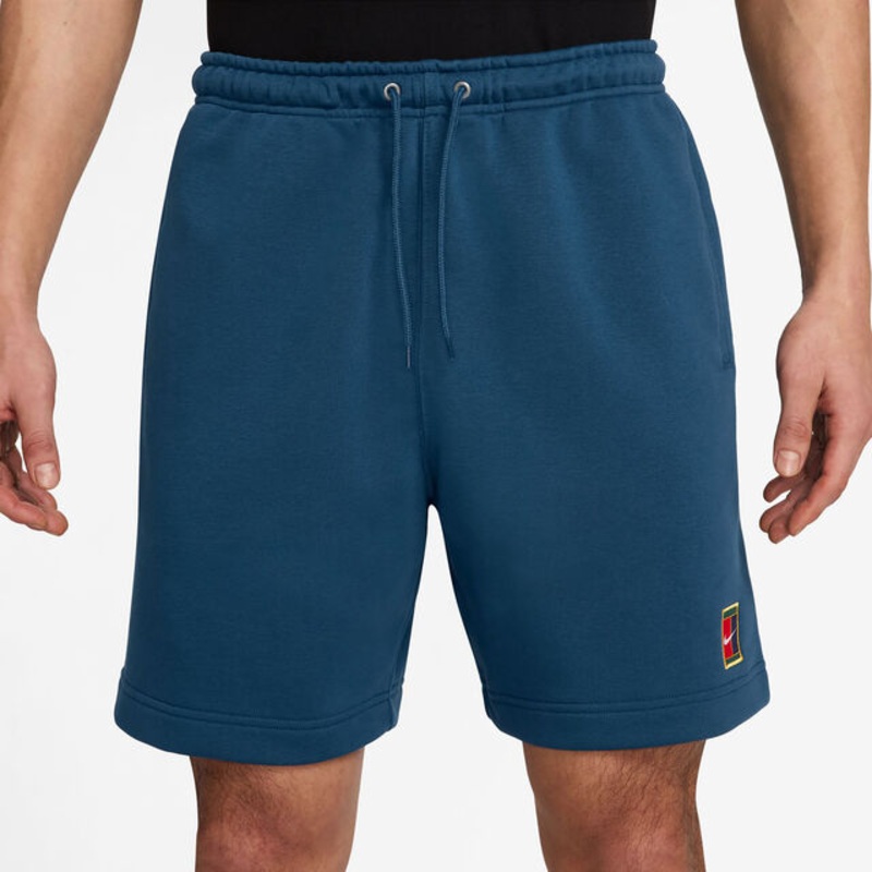 Court Dri-Fit Heritage Fleece Shorts Men – Blue Grey