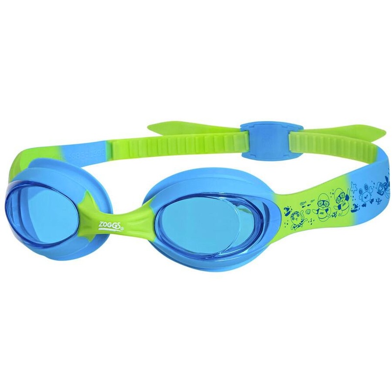 Zoggs Little Twist 0-6 Years Goggles –  Blue/Green